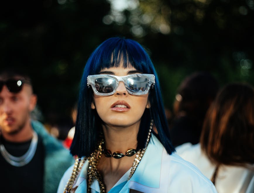 person human sunglasses accessories accessory goggles bead
