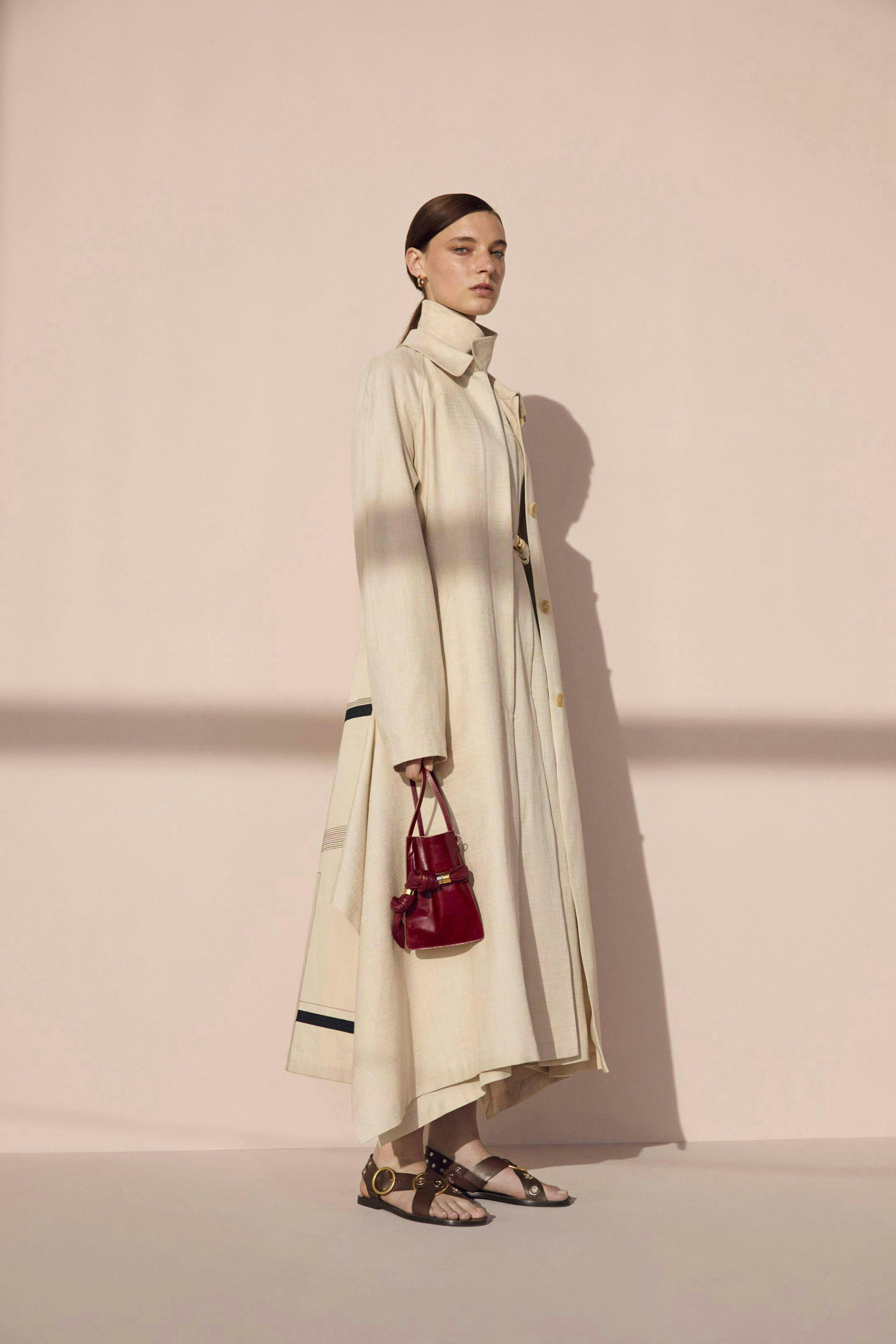 clothing apparel overcoat coat sleeve handbag bag accessories accessory