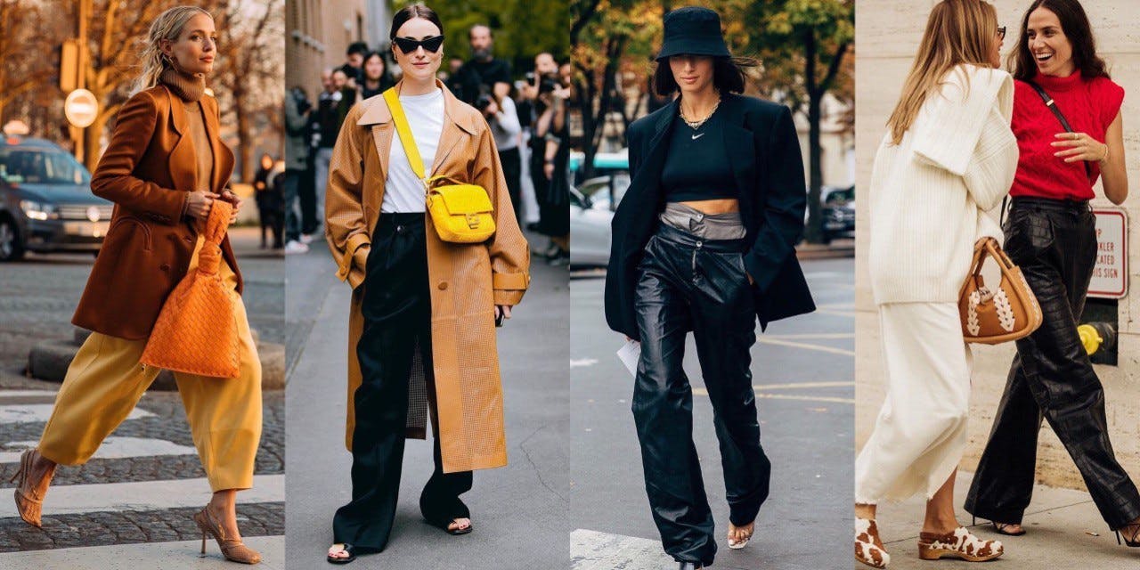 clothing person shoe jeans coat sunglasses accessories overcoat car handbag