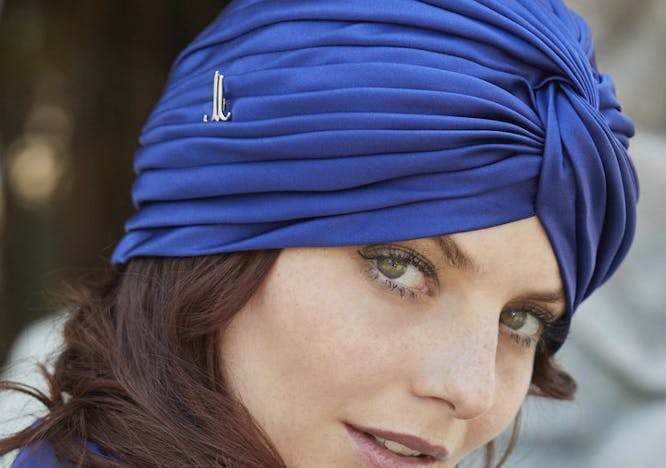 clothing apparel headband hat turban person human