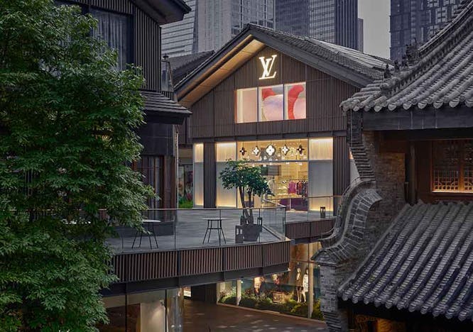 Chengdu China Louis Vuitton Restaurant