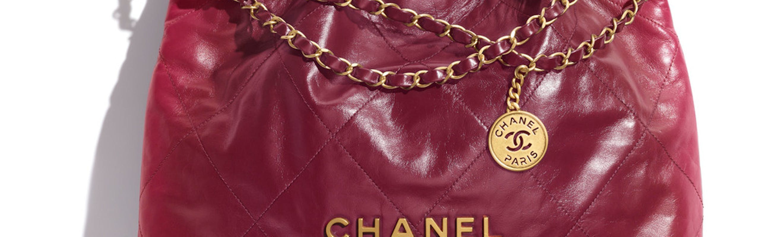 Chanel 22 Tasche in Burgunder