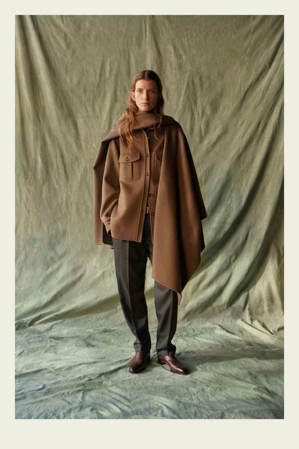 fashion cape clothing coat cloak poncho