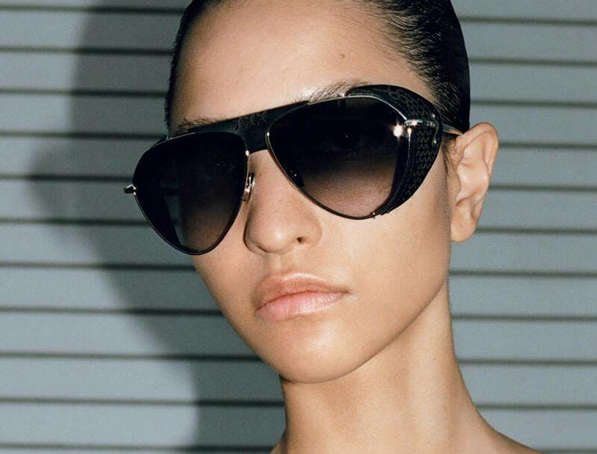 Model with Alaïa Eyewear