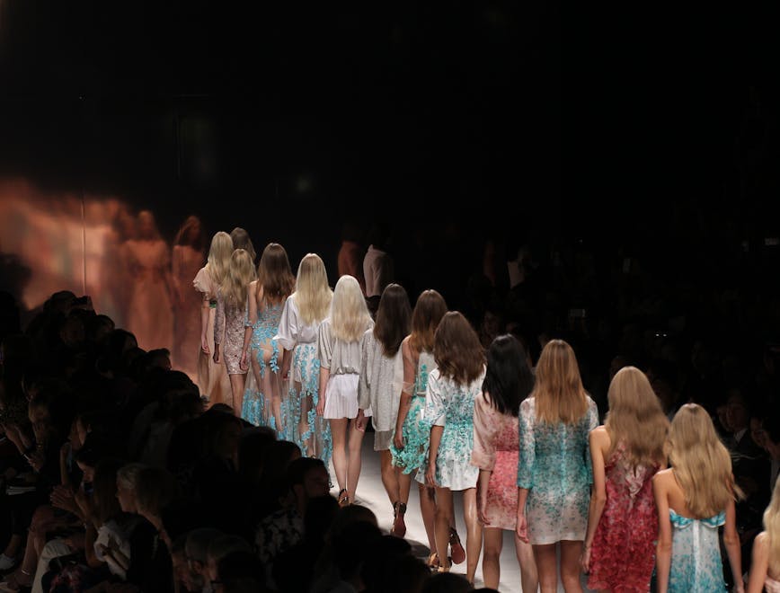 through,dress,donna,crowd,trend,celebrities,anna,minidress,spring,white,blumarine,model,defile,group,floral,flowers,reflection,finale,runway,collection,brown,moda,leather,metallic,molinari,catwalk,person,style,week,woman,entertainment,pattern,show,vertical,milan,summer,transparent,see,walking,sheer,event,arts,italy,sensual,sexy,one,embroidery,people,stage,2015,fashion clothing dress fashion person crowd back body part