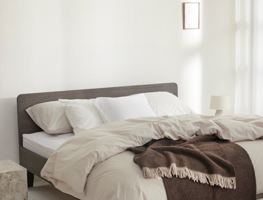 cushion home decor interior design blanket lamp pillow bed furniture linen bedroom